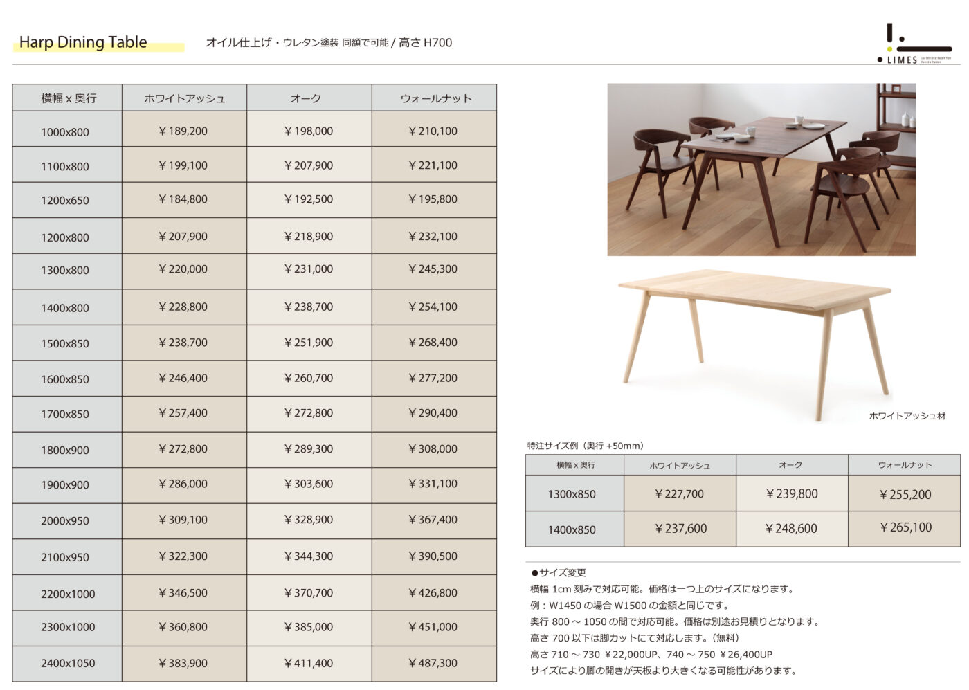 harp table
