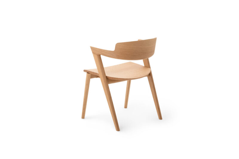 Viola half-arm chair